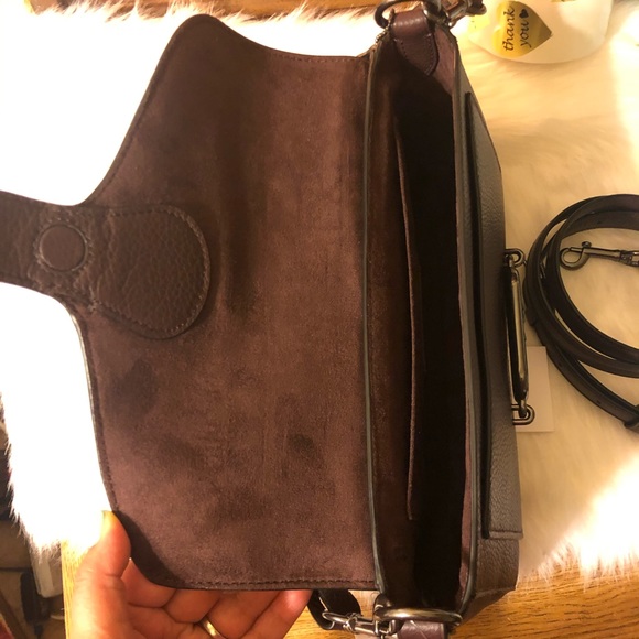 COACH Jade Shoulder Bag with Piecing - Picture 5 of 8